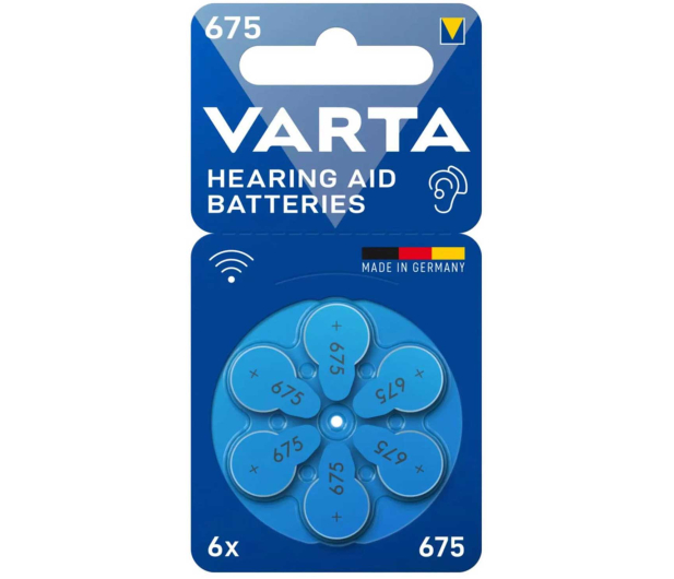 Varta Bateria do aparatu słuchowego 675 / PR44 (6 szt.) - 1456627 - zdjęcie